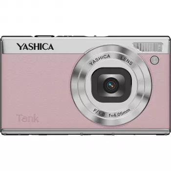 Yashica Tank Compact Pink Marshmallow cámara digital