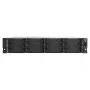 QNAP TS-H1465U-RP-8G NAS para rack 2U de 12 bahías con Intel Xeon D-1622, 16GB DDR4 ECC, 2x 10GbE, fuente de alimentación redundante