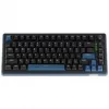 Ducky OK-M 75 teclado gaming mecánico, formato 75%, hot-swappable, RGB, ANSI, KTT Wine Red Switches