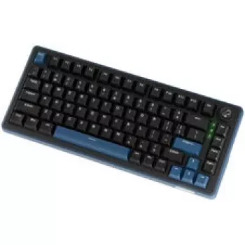 Ducky OK-M 75 teclado gaming, 75%, hot-swappable, RGB, ANSI - KTT Baby Blue Switches