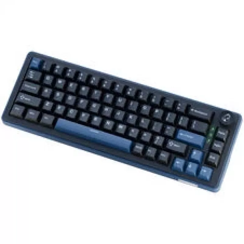 Ducky OK-M 65 teclado gaming, 65%, hot-swappable, RGB, ANSI - KTT Wine Red Switches