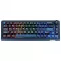 Ducky OK-M 65 teclado gaming mecánico, formato 65%, hot-swappable, retroiluminación RGB, layout ANSI, KTT Baby Blue Switches