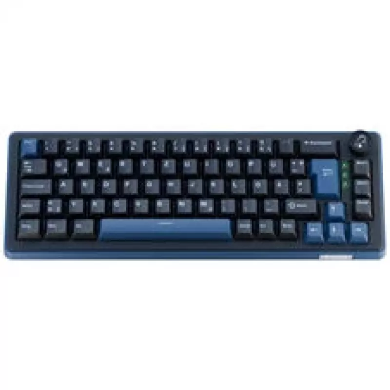 Ducky OK-M 65 teclado gaming, 65%, hot-swappable, RGB, ISO - KTT Tactile