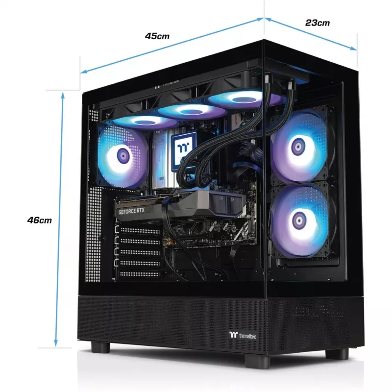 Thermaltake FTW V270 5070 Sobremesa Gaming (negro, Windows 11 Home)