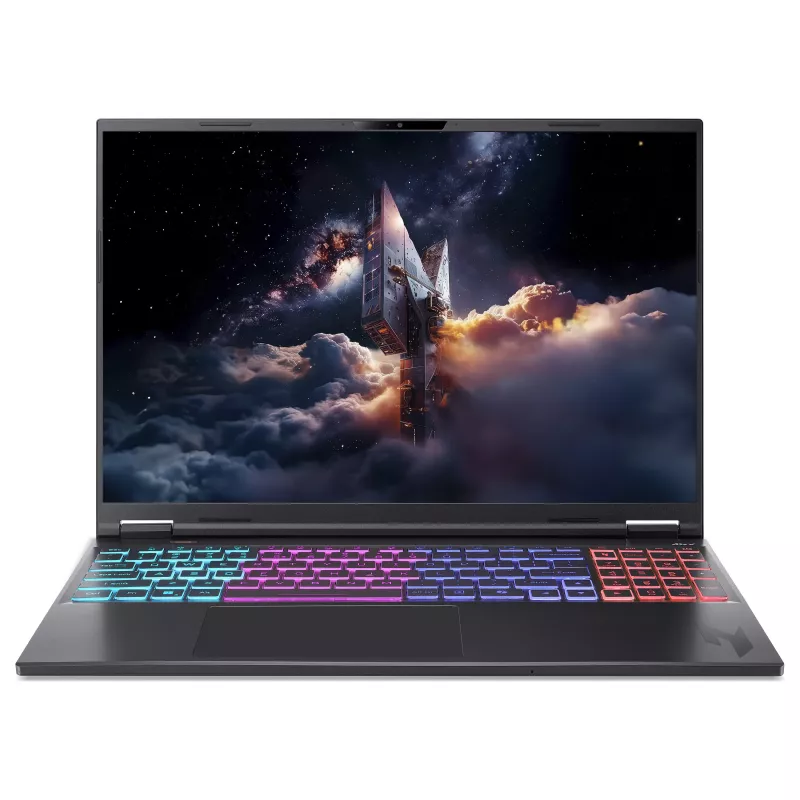 Acer Nitro 16S AI AN16S-61-R2M9 Gaming-Laptop, 16 inch WQXGA IPS 180Hz, AMD Ryzen AI 9 365, 16GB DDR5, 1TB SSD, GeForce RTX 5070 8GB, Windows 11 Home, teclado QWERTZ alemán