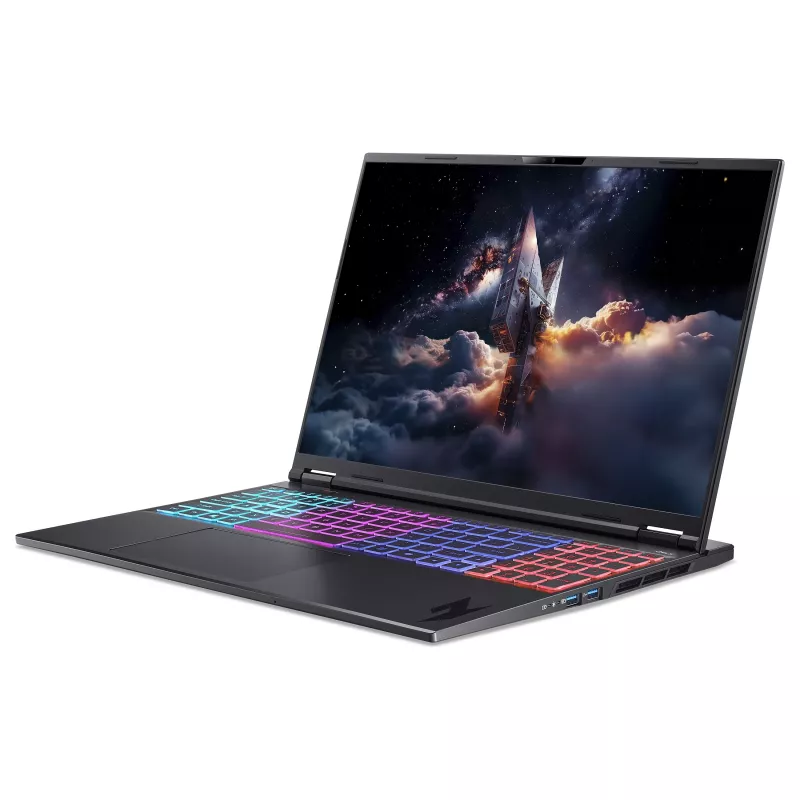 Acer Nitro 16S AI AN16S-61-R2M9 Gaming-Laptop, 16 inch WQXGA IPS 180Hz, AMD Ryzen AI 9 365, 16GB DDR5, 1TB SSD, GeForce RTX 5070 8GB, Windows 11 Home, teclado QWERTZ alemán