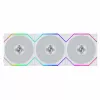 Lian Li UNI FAN TL FLEX Wireless ARGB Reverse Blade Ventilador 120mm Pack de 3 con controlador - blanco