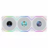 Lian Li UNI FAN TL120 LCD FLEX Wireless ARGB 120mm PWM Ventilador de caja pack de 3 blanco