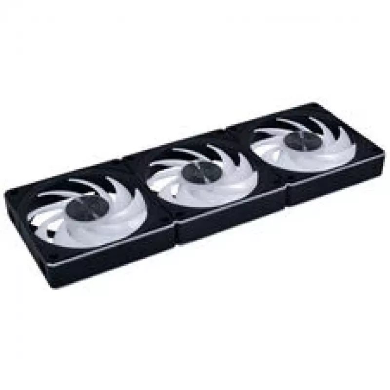 Lian Li UNI FAN CL FLEX Wireless PWM ARGB 120mm Ventilador de caja, negro, pack de 3 con controlador