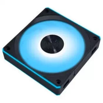 Lian Li UNI FAN CL FLEX Wireless ARGB Reverse Blade Ventilador 120mm PWM pack de 3 con controlador, negro