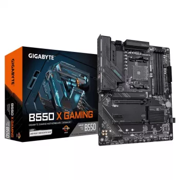 Placa base GIGABYTE B550 X Gaming AM4 ATX con DDR4, 2.5GbE, Wi-Fi 6, 2x M.2