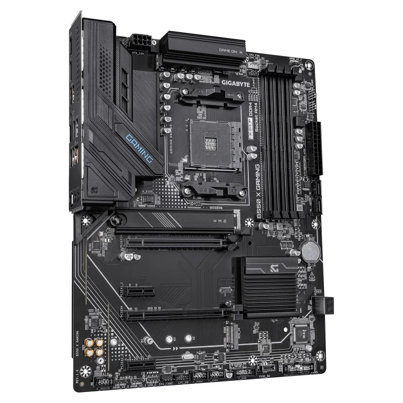 Placa base GIGABYTE B550 X Gaming AM4 ATX con DDR4, 2.5GbE, Wi-Fi 6, 2x M.2