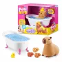 Juguete interactivo ZURU Pets Alive Mommy Capybara and Baby Surprise