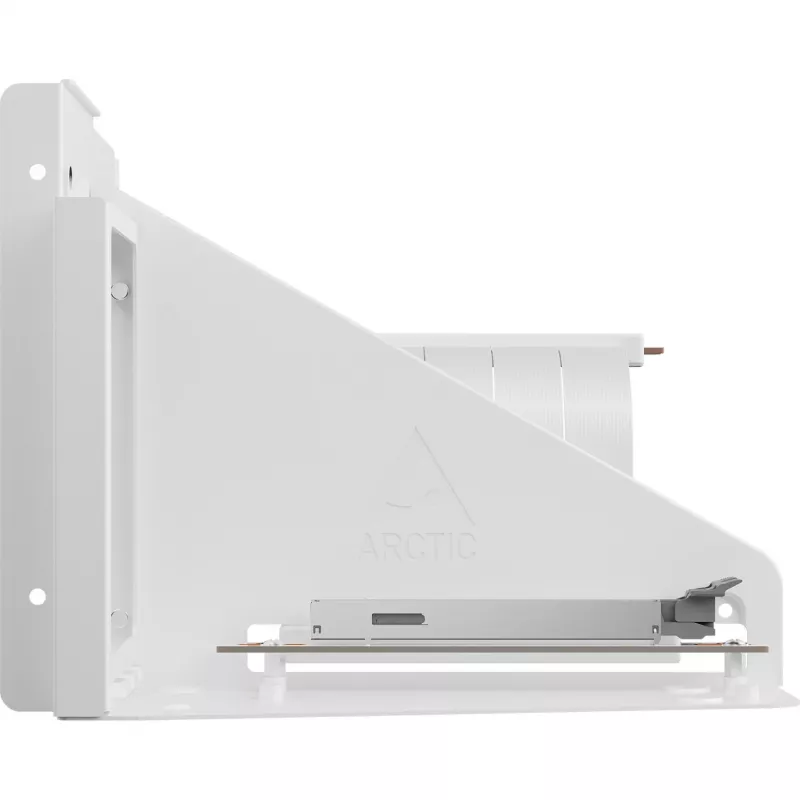 ARCTIC Accelero Soporte vertical para GPU Blanco cable riser PCIe 4.0 x16 de 16 cm