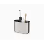 Joseph Joseph EasyStore Luxe Soporte grande para cepillos de dientes de acero inoxidable