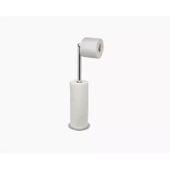 Joseph Joseph EasyStore Luxe Soporte 2 en 1 de acero inoxidable para papel higiénico