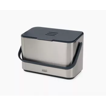 Joseph Joseph Collect Cubo de acero inoxidable para residuos orgánicos de 4L