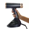 Russell Hobbs Steam Genie VacuSteam Plancha de vapor de mano 28550-56 – 1800 W, 200 ml, Blanco/Azul