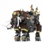 Lumibricks Steamphant elefante steampunk set de construcción LED 800 piezas modelo de exposición alimentado por USB