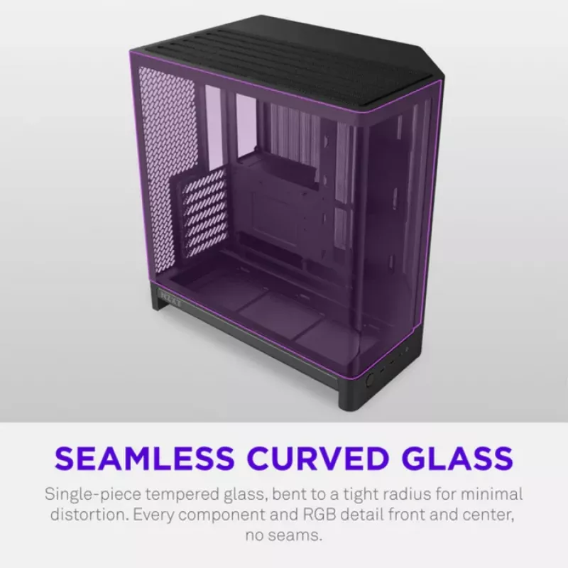 NZXT H6 2026 caja gaming mid-tower airflow negra cristal templado