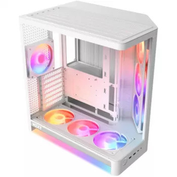 NZXT H6 RGB+ 2026 caja gaming mid-tower airflow blanca cristal templado