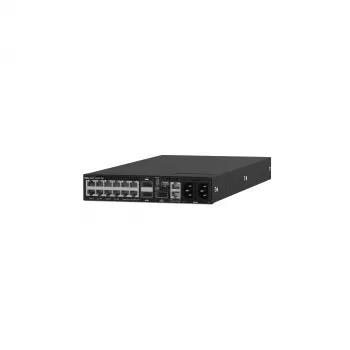 Dell Networking S4112T switch gestionado Layer 3 con 12x 10GBase-T y 3x 100GbE QSFP28, montaje en rack 1U half-width