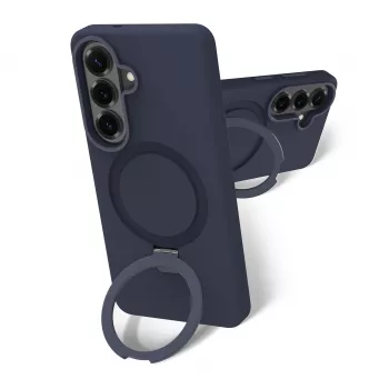 dbramante1928 Roskilde funda trasera para Samsung Galaxy S26 - Deep Water - soporte magnético, compatible con MagSafe - ICON