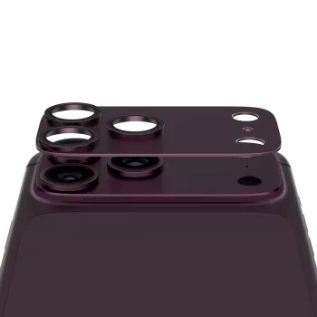 PanzerGlass Fender protector de lente de cámara para iPhone 18 Pro, Dark Cherry (PG27428)