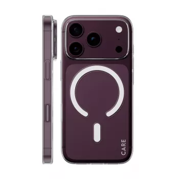 CARE by PanzerGlass Slim Case para iPhone 17 Pro / 18 Pro Transparente con MagSafe