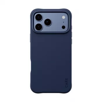 CARE by PanzerGlass Samba Case funda para iPhone 17/18 Pro Max, Italian Blue, MagSafe