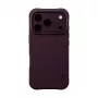CARE by PanzerGlass Samba Case funda para iPhone 17/18 Pro, Dark Cherry, MagSafe