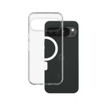 PanzerGlass Care by Urban Combat funda con carga inalámbrica Qi para Google Pixel 11 Pro XL - Transparente/Blanco