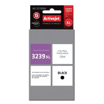 Activejet AB-3239BNX cartucho de tinta negro (compatible con Brother LC3239XLBk, Supreme, 50 ml)