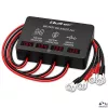 Qoltec 48V equilibrador de baterías para 4 baterías de 12V | 10A | AGM GEL LiFePO4 | LED