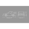 COBI Audi Sport quattro S1 E2 Rally Legend (1985) Set de bloques de construcción a escala 1:35