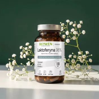 BIOWEN Lactoferrina 96% – 60 cápsulas – Complemento alimenticio de lactoferrina bovina de alta pureza