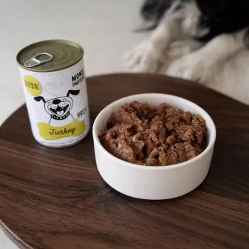 Paka Zwierzaka Pepe Pavo Comida para perros 800g – Comida húmeda monoproteica de pavo para perros