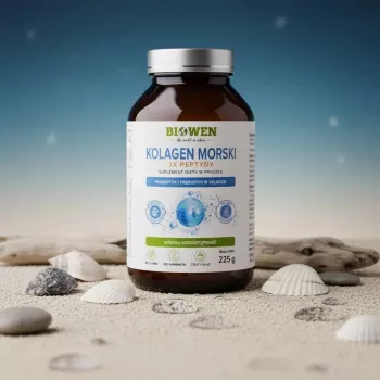 BWN BIOWEN Colágeno marino 3x péptidos – Complemento alimenticio para personas – 225g