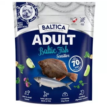 BALTICA Excellent Sensitive Baltic Fish Small Breed Mono Pienso para perros 1kg