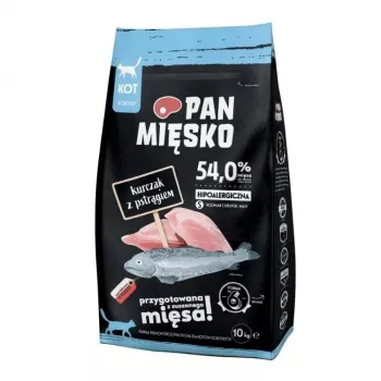 PMI Pan Mięsko Pollo con trucha S Pienso para gatos - 10kg