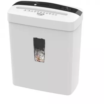 Adler AD 1037 Trituradora de partículas blanca, 10 hojas, P-4, depósito 21L