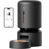 PETLIBRO Granary comedero automático Wi-Fi, 5L comedero inteligente para gatos y perros, control por app, 10 comidas/día, grabación de voz, cuenco de acero inoxidable, negro