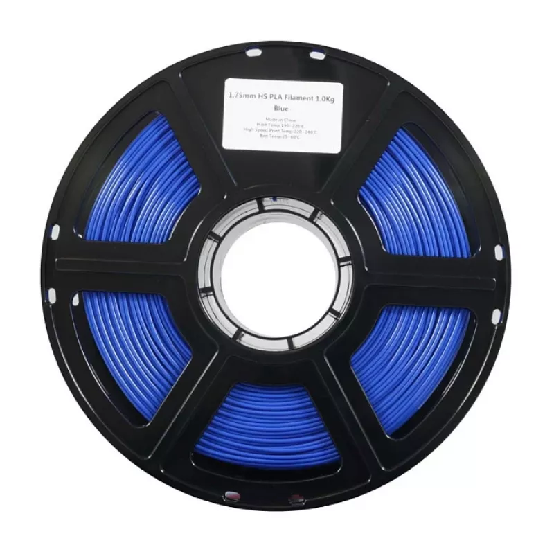 FlashForge HS PLA filamento 1,75 mm azul 1 kg - impresión 3D de alta velocidad