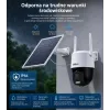 DAHUA BP5E cámara de seguridad PTZ 4G LTE con alimentación solar 5MP con visión nocturna en color