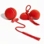 Cheerble WICKED BALL DUO2-VINTAGE RED juguete inteligente interactivo para mascotas, 2 bolas, carga USB-C, resistente a salpicaduras IP65, 3 modos de juego, para gatos y perros pequeños
