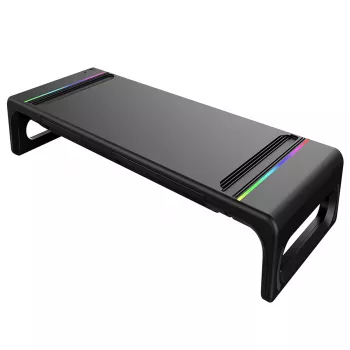 ANTEC MS100 CyberDeck soporte para portátil y monitor RGB con hub USB