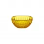 Guzzini Vanity fuente de servir 21 cm amarillo azafrán