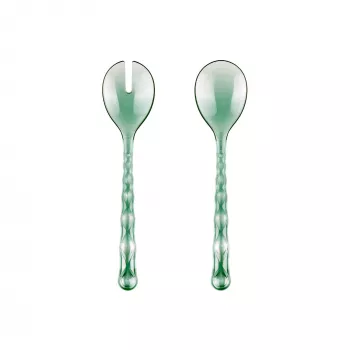 Guzzini Vanity cubiertos de ensalada verde matcha