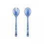 Guzzini Vanity cubiertos de ensalada azul denim set de 2 piezas