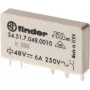 Finder 34.51.7.024.0010 relé en miniatura para PCB 24 V DC 6 A 1 CO SPDT